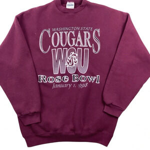 Vintage Washington State Cougars 1998 Rose Bowl crewneck